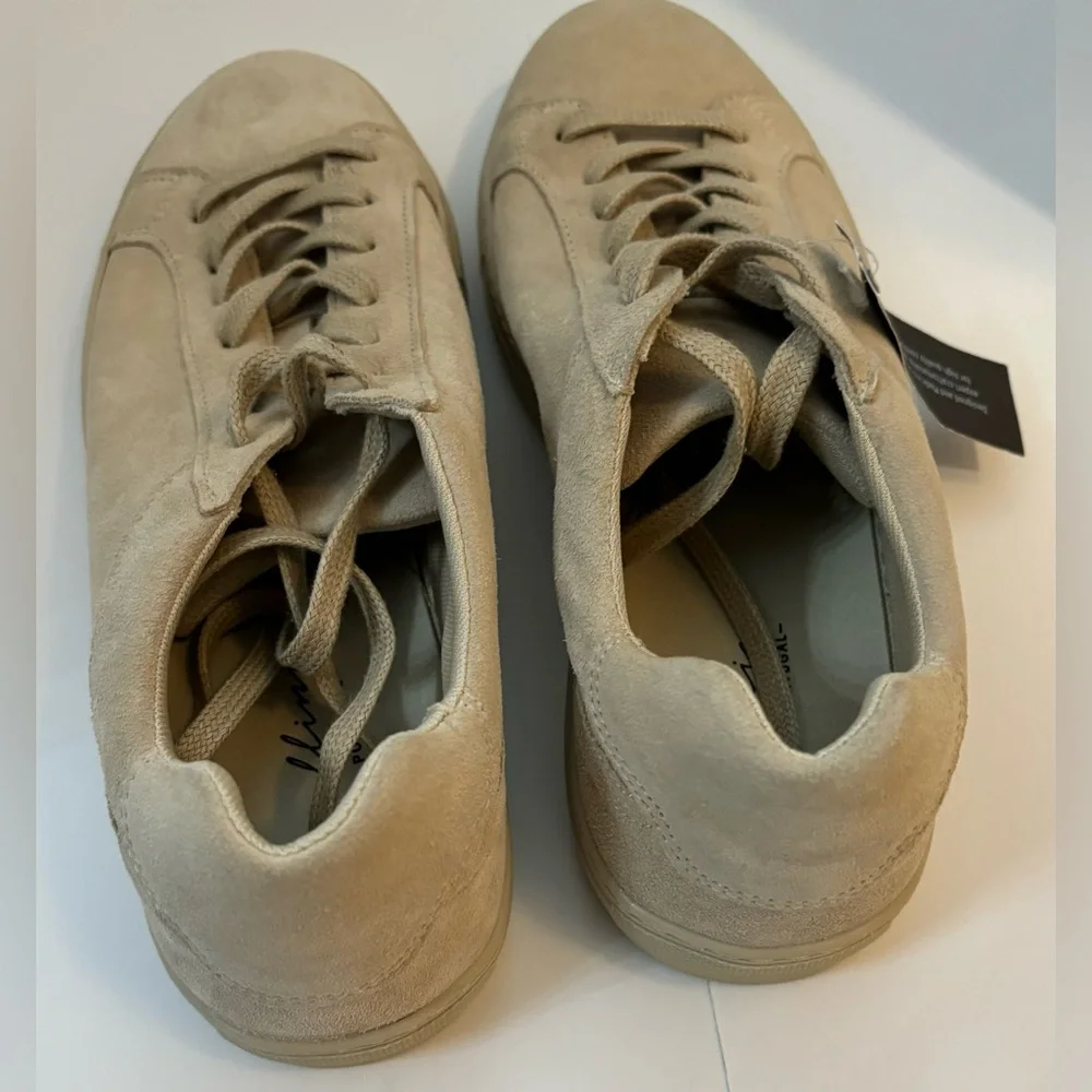 Avellini Women Genuine Leather Low Top Sneakers Size 40/9.5 Preppy Casual